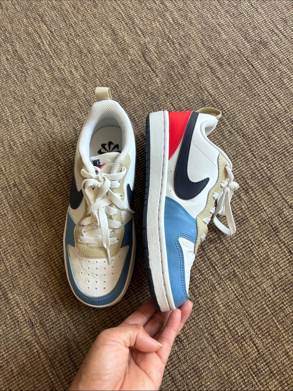 Nike Kids Multi-Color Low-Top Sneakers
